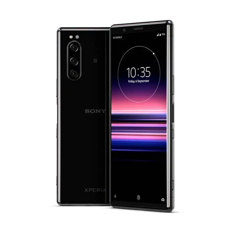 Sony Xperia 5 4g Smartphone CPU Snapdagon 855 Screen 6.1-Inches OLED 12MP Camera 18W Charge 3140mAh Battery Used Phone