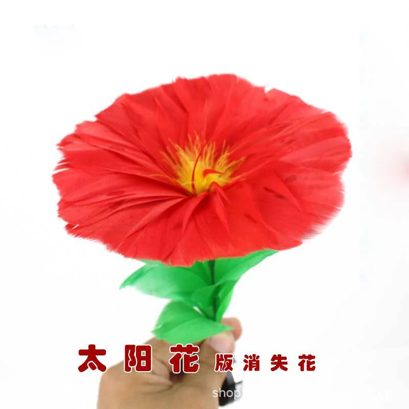 1Set Flower To Silk scarf Magic Tricks Feather Flowers Appearing Stage Magic Trick Magician Props Magic Toy  Accessory Comedy