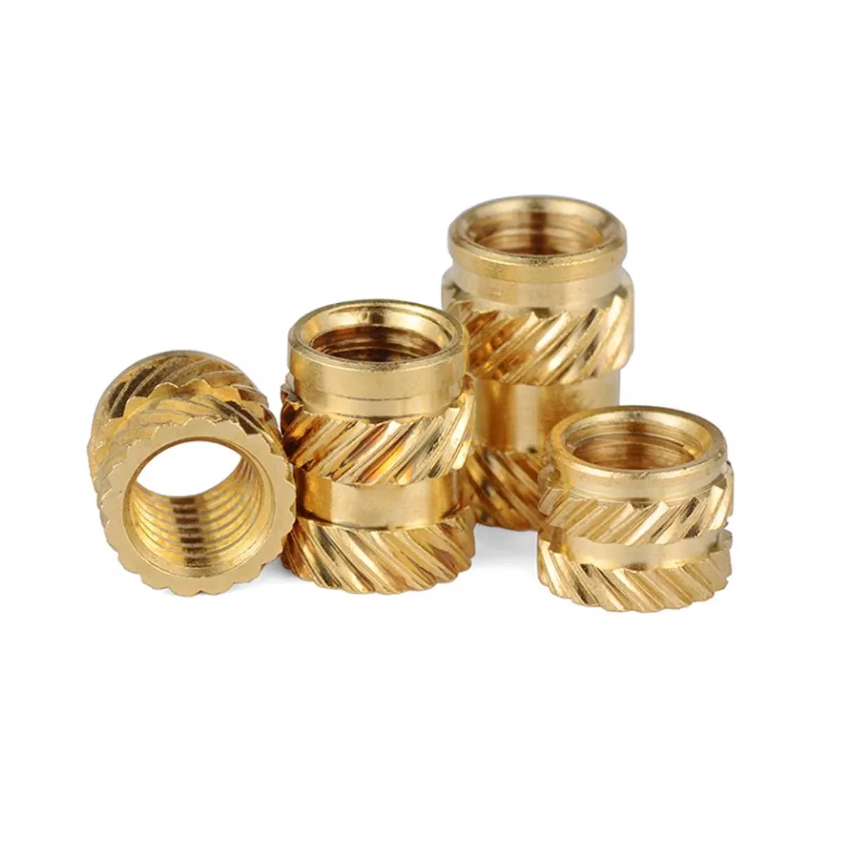 Hot Melt Nut/Copper Insert Embossed Diagonal Embedded Hot Pressed Nut M1.0M1.4M1.6M1.7M2M2.5