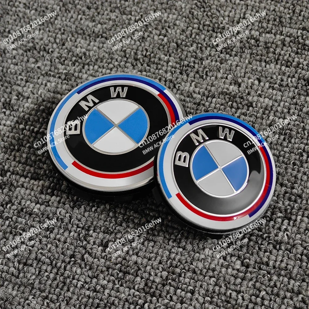 56mm 68mm 50th Anniversary Floating Wheel Center Caps for BMW G11 G12 G30 G31 G32 G38 G08 G05 F46 F49 F39 F90 Auto Accessories