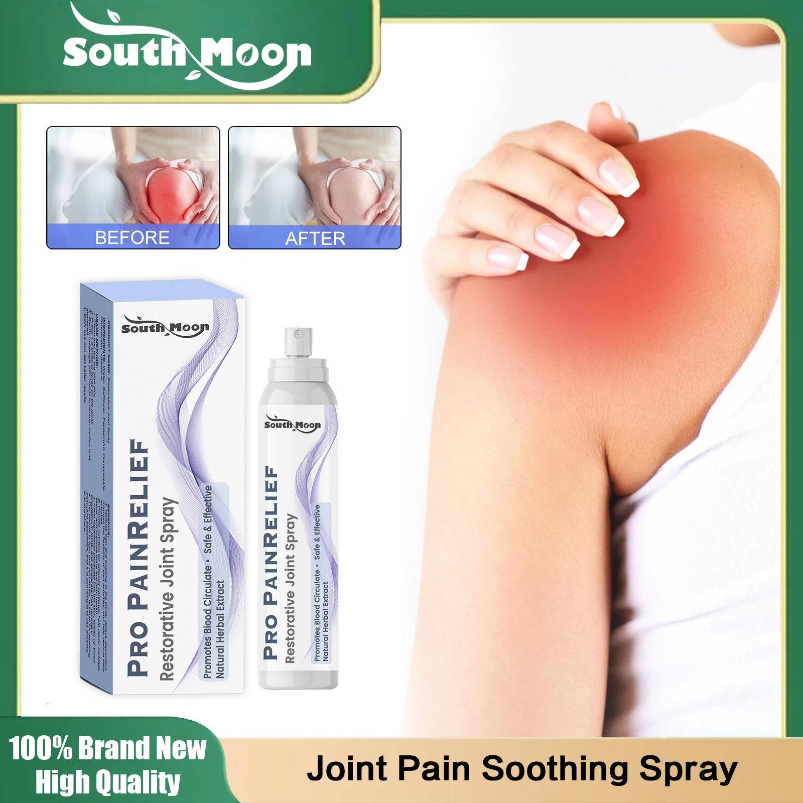 

Joint Pain Soothing Spray Knee Waist Back Shoulder Muscle Ache Relief Rheumatoid Arthritis Painkiller Joint Analgesic Spray 30ml