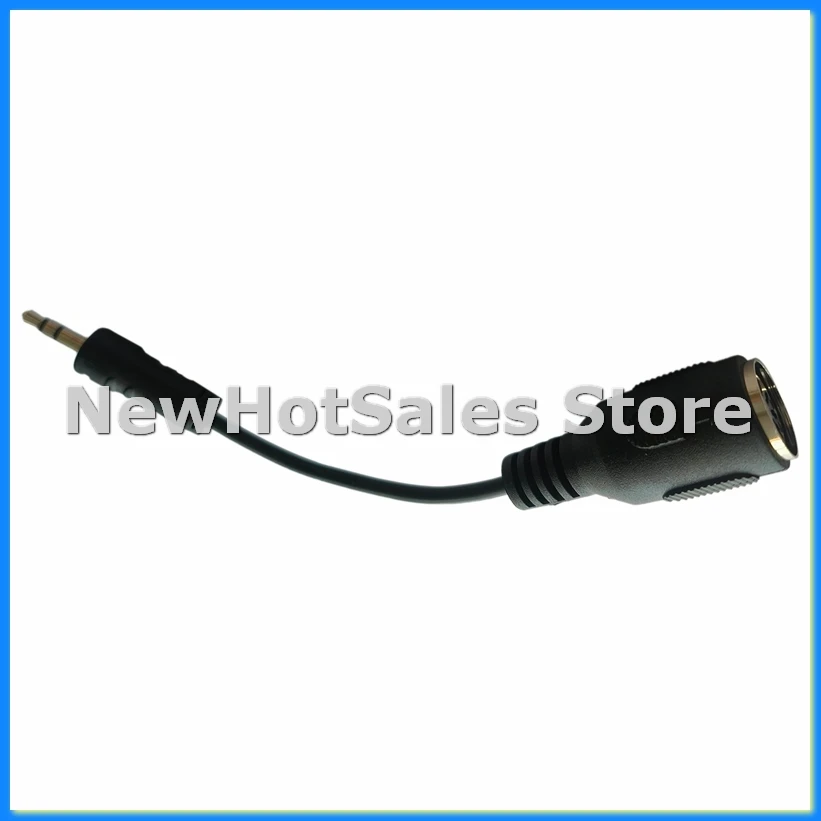 2Pcs Type-A MIDI to 3.5mm Adapter 14in MIDI Female to TRS 3.5mm Male Breakout Cable Audio Converter for Keyboards Synths-VVBC