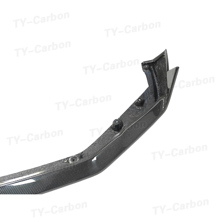 Dry Carbon Fiber Car Front Bumper Lip Spoiler for BMW 5 Series G90 G99 M5 2025+ Racing Front Lip Chin Apron Body Kits - view 5