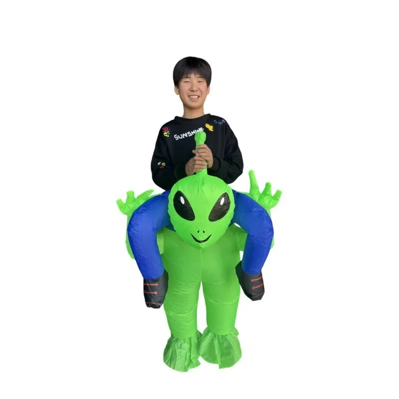 

Надувной костюм инопланетянина, страшный костюм монстра для взрослых и детей, для вечеринок на День Благодарения, Рождество, фестивалей, сценических выступлений, детская одежда