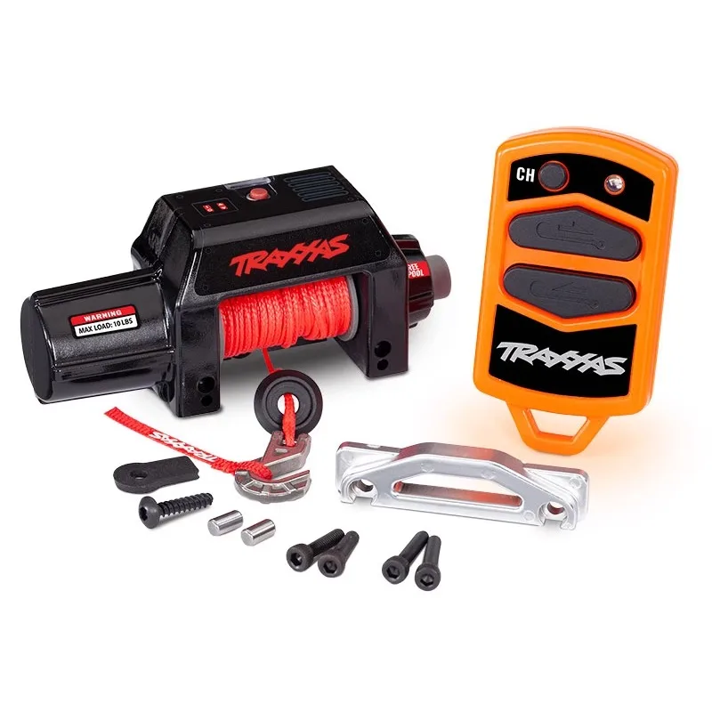 Waterproof Winch Original Factory Refit Upgrade Option Accessories for TRAXXAS Pro Scale TRX4 TRX6 Crawler Car #8855