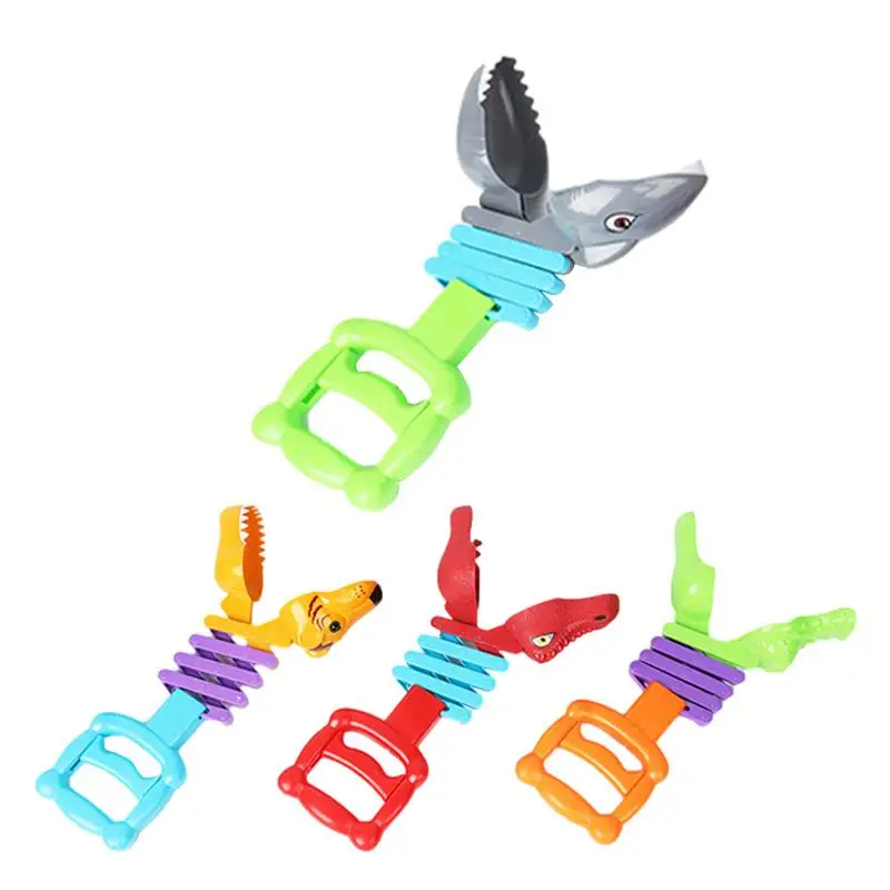 Robot Hand Grabber Interactive Toy Grabber Tool Dino Crocodile Tiger Shark Arm Water Bottles Long Arm Pick Up Toy Intelligence