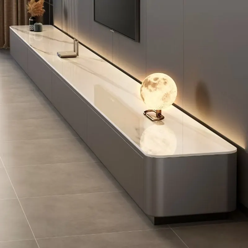 

Большая глянцевая подставка для телевизора Гостиная Расширенная напольная дизайнерская подставка для телевизора Минималистичный черный Meuble Телевизионный салон Мебель для спальни