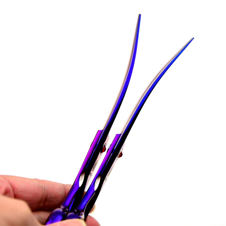 7" Inch Stainless Steel Pet Grooming Shears Set For Dog Cat Hair Beauty Tools Pet Using Styling Thinning Scissors Clipper