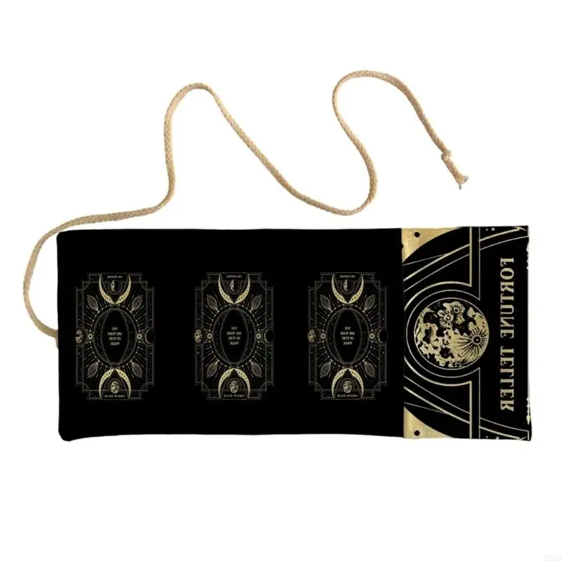   Multipurpose Divination Pouches With Colorfast Pattern Light weight Easy Clean Foldable For Spiritual Accessory