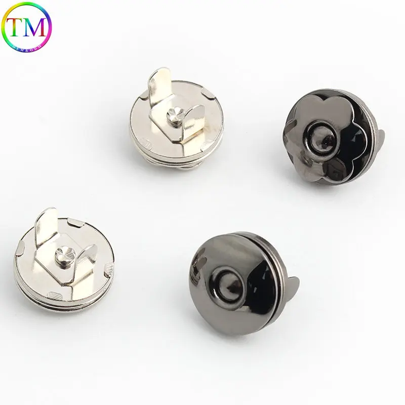 10-50 Stuks Metalen Drukknopen Kleding Knopen Sluiting Druk Op Stud Magnetische Knoppen Diy Lederen Ambachtelijke Kleding Accessoires