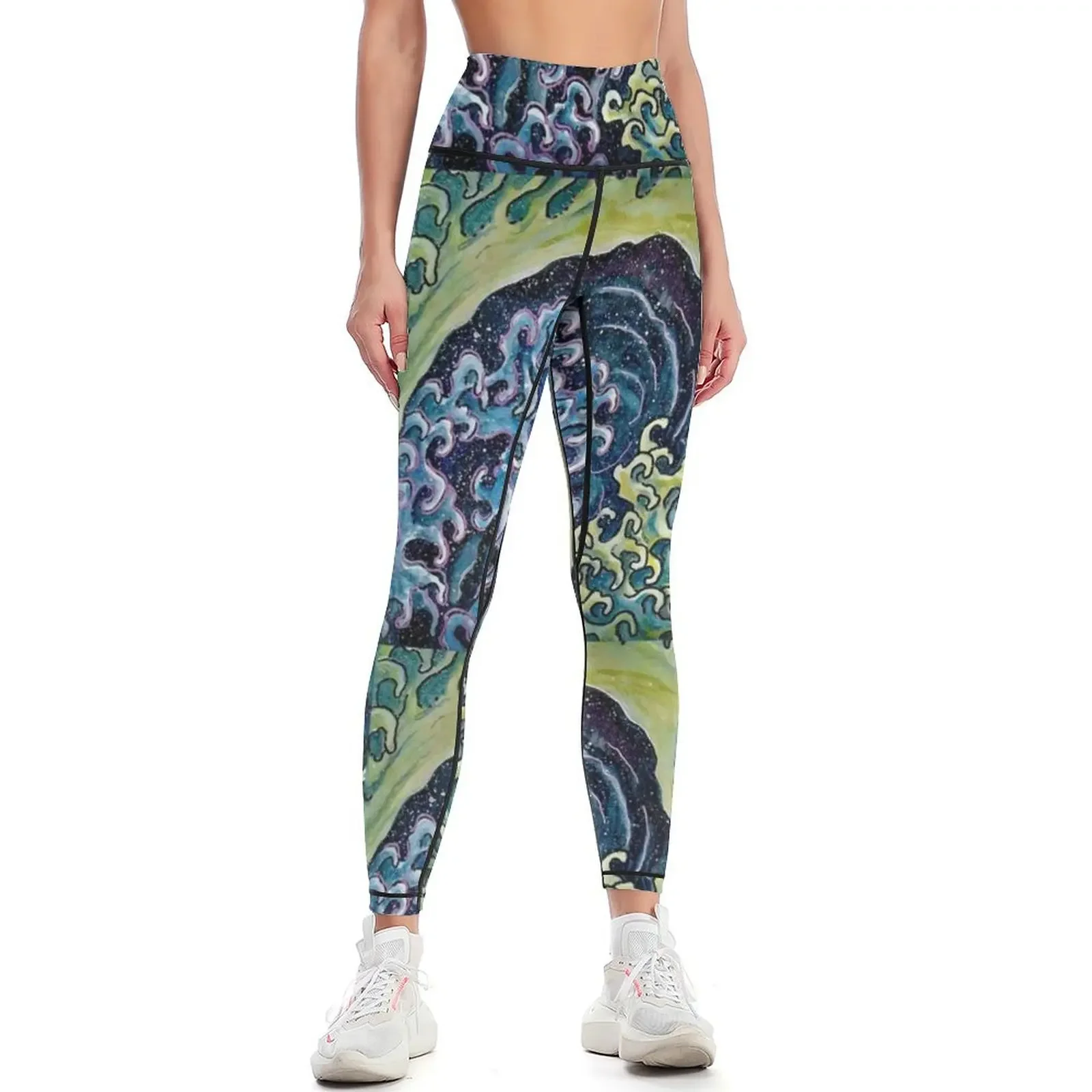 

Japanese storm Leggings Sports female legging pants raises butt Leginsy push up sportswear for gym Womens Leggings