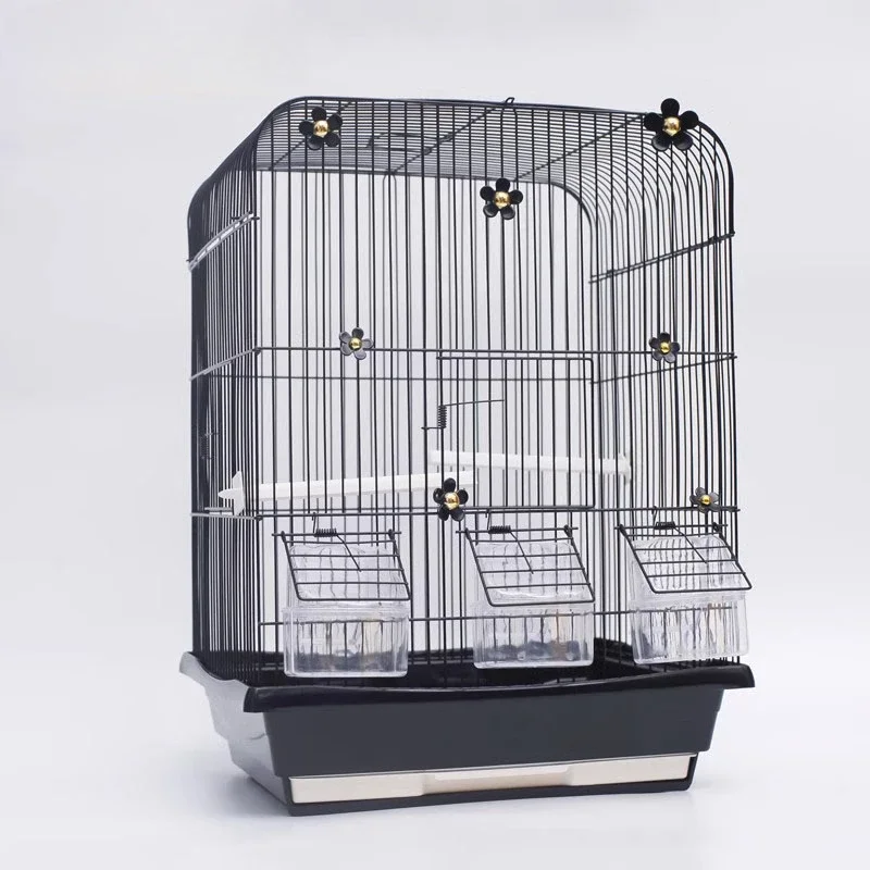 Cage Bird Accessories Large Cages Luxury Parrot Transfer Aluminum Outdoor Aviary Birdhouse Bath Canary Accesorios Para Jaulas