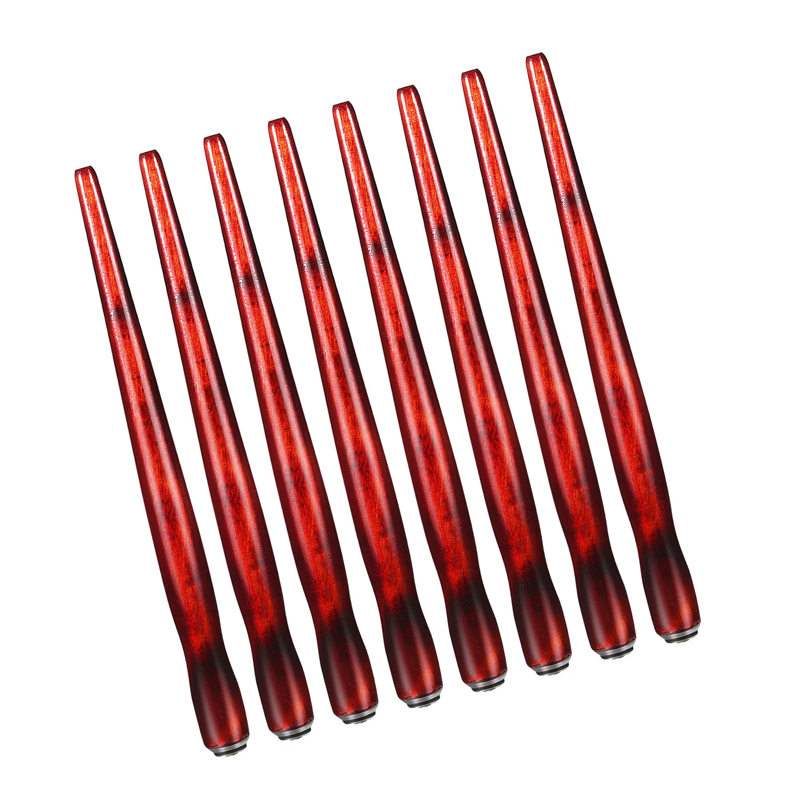 

8Pcs Wooden Dip Pen Holder Straight Ergonomic Handle for Calligraphy Cartoon Drawing Painting Writing Ink Flow Control Precision