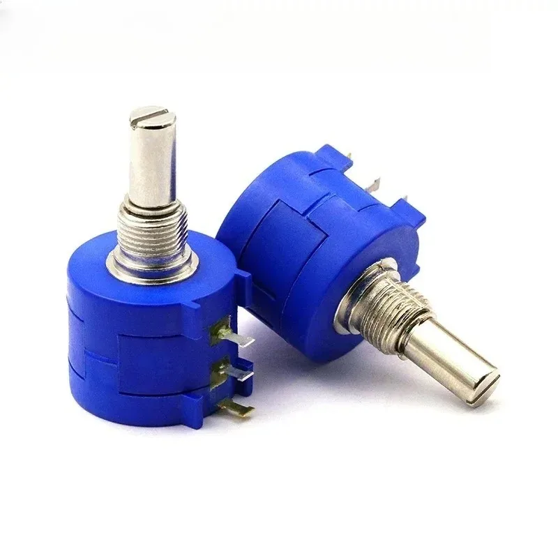 3590S-2-103L Precision Multi-Turn Potentiometer 10K Ohm 10-Turn Adjustable Variable Resistor for Electronics