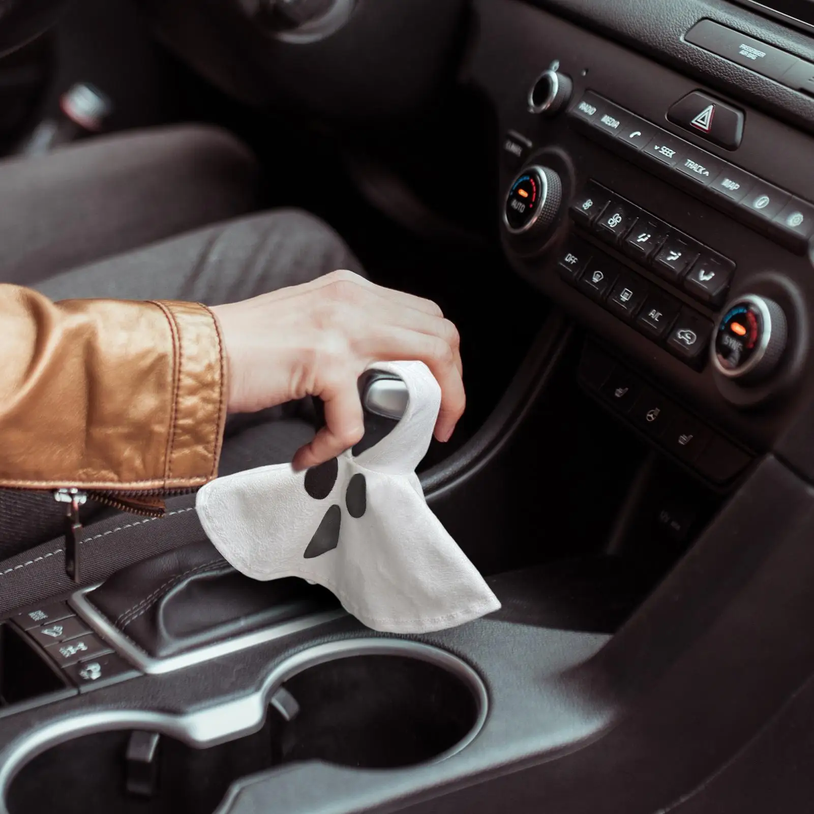 

Толстовка с капюшоном для переключения передач на Хэллоуин, чехол для ручки переключения передач, автомобильный интерьер, широкий крой, забавные аксессуары для путешествий, семейных прогулок