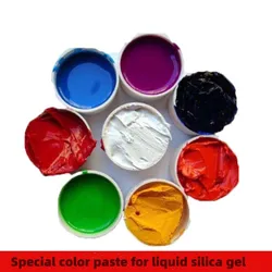 Food grade color paste, silicone color paste, liquid silicone color mixing