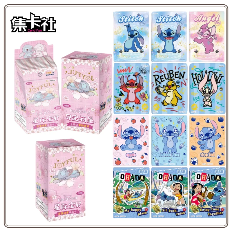 Nouvelle carte authentique. Fun Disney Lilo et Stitch, carte de Collection, polyvalente, témoin, Collection maison, en Stock