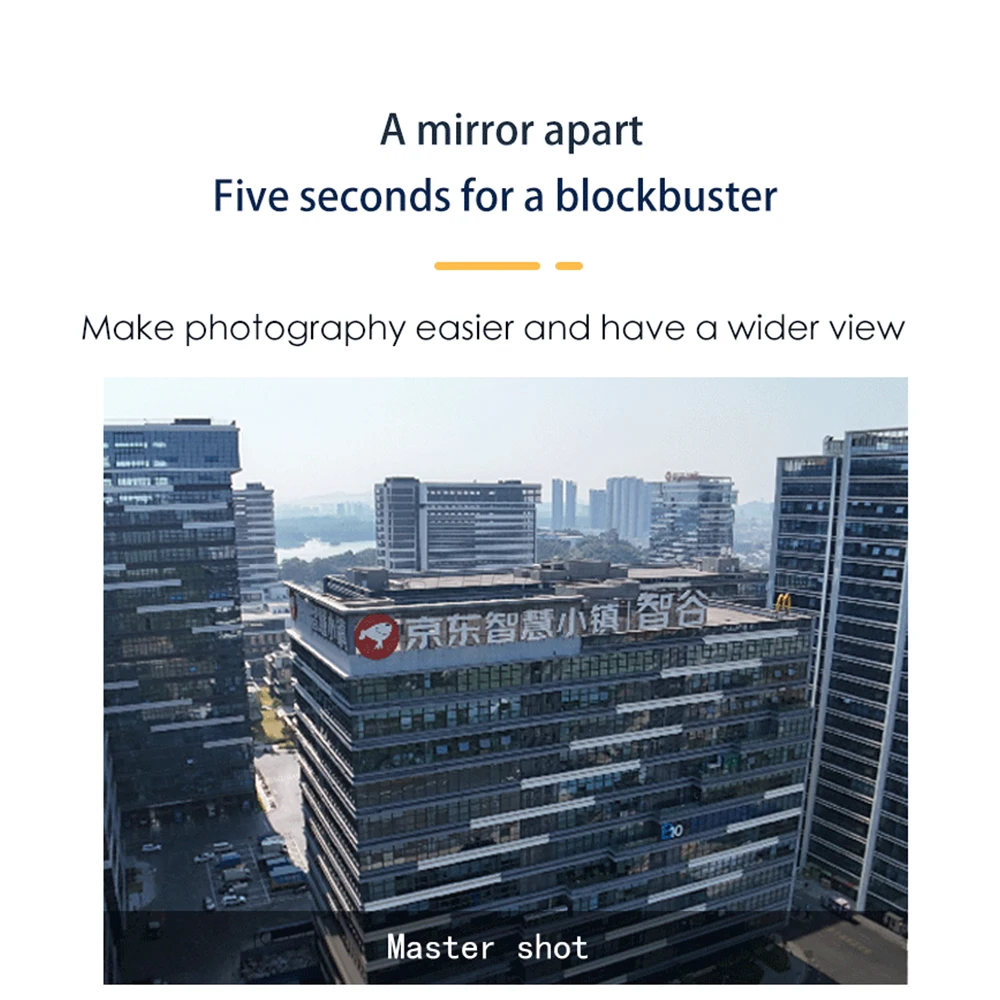 Wide Angle Filter Drone Gimbal Lens Wider For DJI FLIP Quick Release HD Gimbal Wide Angle Filter For DJI FLIP Drone Accessories