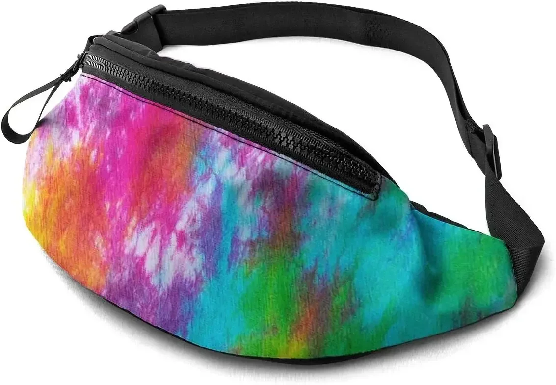 حقيبة خصر فاني جيدة على شكل نمر مع حقيبة بحزام بفتحة سماعة الرأس وجيب حبال قابل للتعديل حقيبة هيب بوم أنيقة للنساء والرجال