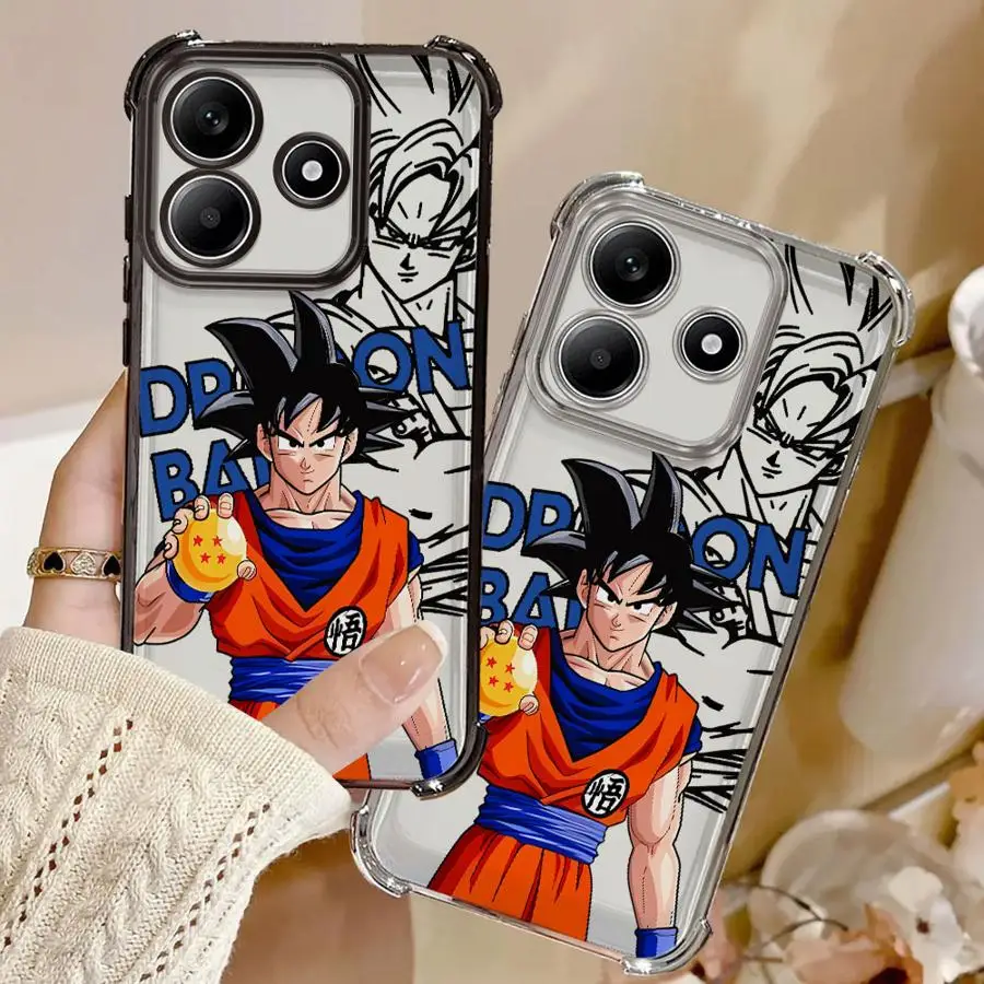 Anime DragonS BallS Soft Cover Phone Case for Redmi Note 10 11 12 13 Pro 14ProPlus 10s 9S 11s 10 Lite 9Pro