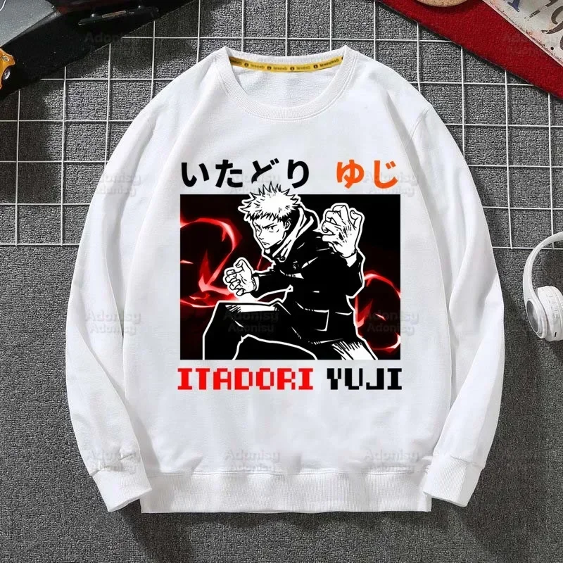 

Jujutsu Kaisen ryomen Sukuna Yuji itadori hoodies spring autumn male casual hoodies sweatshirts men's hoodies sweatshirt tops