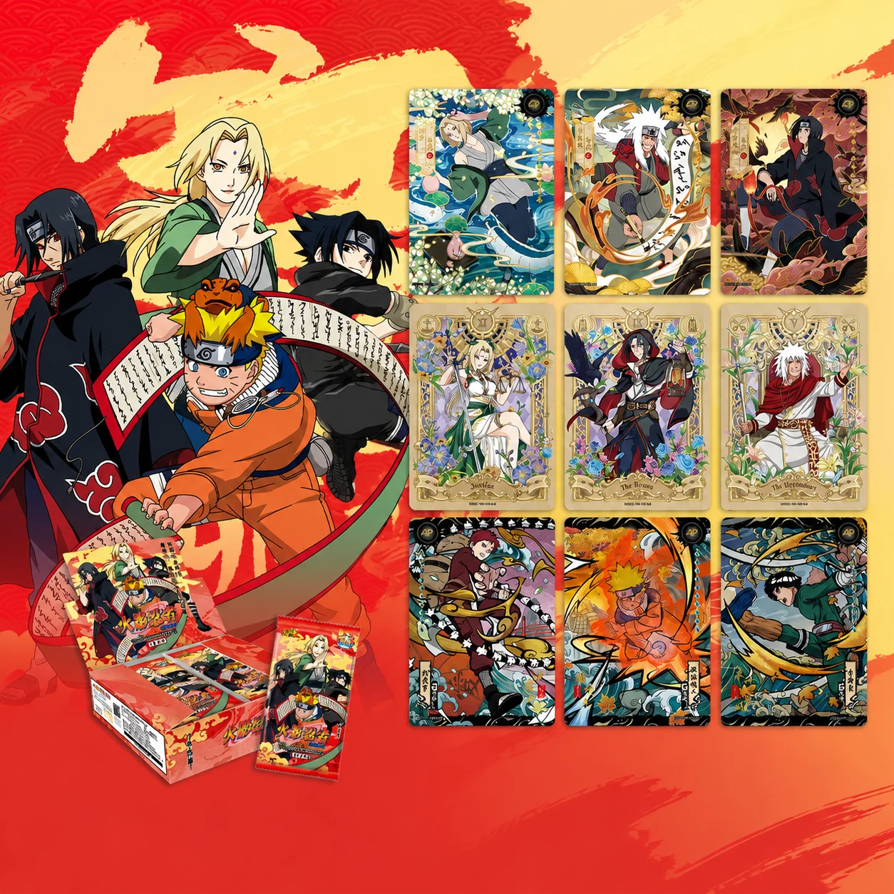 KAYOU Naruto Chapter of Soldiers Wave 9 Booster Box Simplified Chinese Version 30 Packs Factory Sealed TCG Collectible Trad