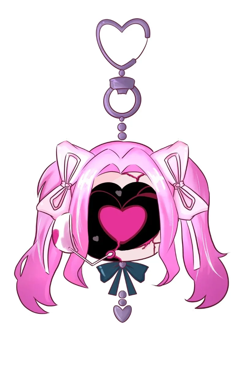 Alien Stage Anime Acrylic Keychain Women Mizi Hyuna Keyring Bag Charms Kawaii Pendant Collection Ornament Toys Friends Gift Cos