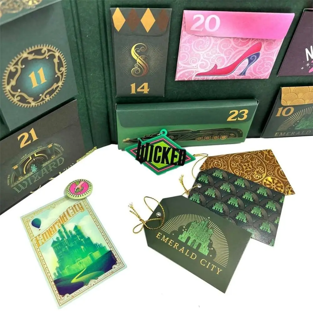 Xmas Wicked Advent Calendar With 25 Themed Collectible Items New Year Gift 25 Day Christmas Advent Calendar Home Decor