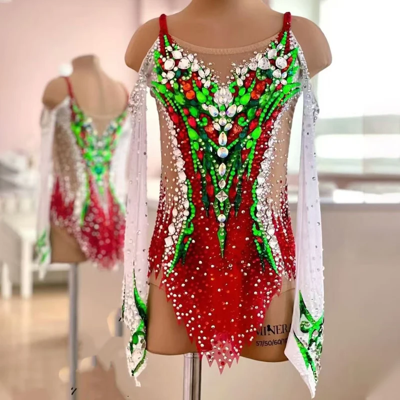 Customized figure skating performance dress, grading exam, Coasten customized stage performance costume