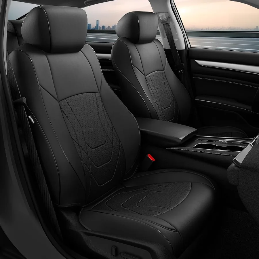 

Чехлы на сиденья Accord на заказ LX 2018 2019 2020 2021 2022, роскошные кожаные чехлы на автомобильные сиденья, водонепроницаемые чехлы на сиденья для автомобилей Full S