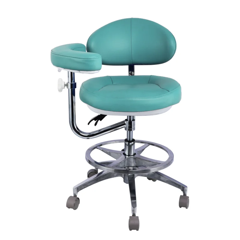 Dental Doctor's Saddle Stool New Design Ergonomic Assistant Chairs for Hospitals Luxury Dentist Saddle Chair