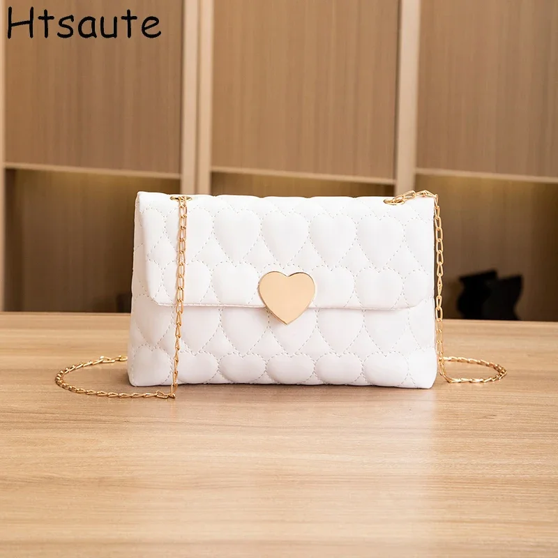 

Trendy Mini Chain Shoulder Bag Women Versatile Underarm Crossbody Bags Casual Handbag Stylish PU Leather Polyester bolasa