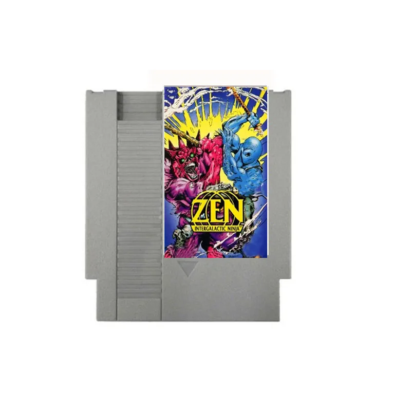 Zen Intergalactic Ninja- 72 pins 8bit Game Cartridge for NES Video Game Console