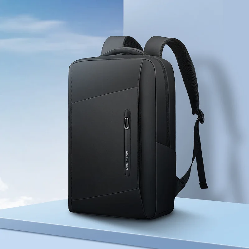 

Mark Ryden 15.6 inch Laptop Backpack Raincoat Male Bag USB Recharging Multi-layer Space Travel Male Bag Mochila