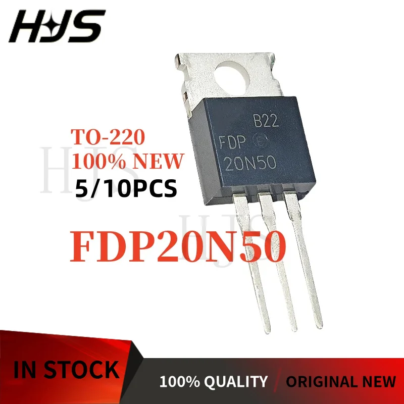 5PCS-10PCS FDP20N50…