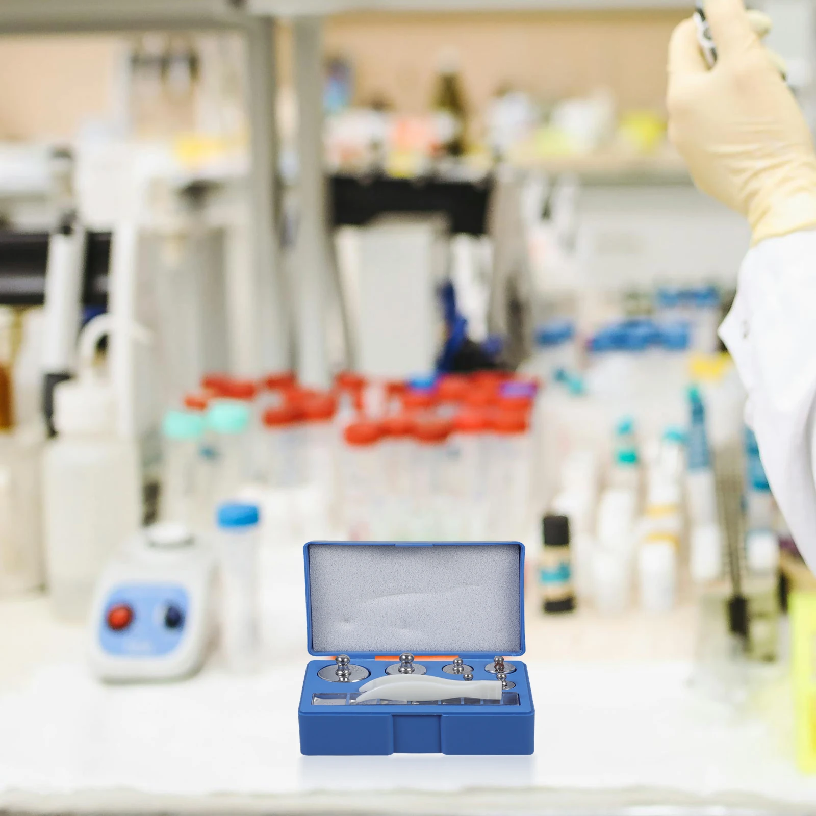 

1 Set High Precision Calibration Weights 100Mg-500G High Accuracy Lab Weights For Digital Scales Scientific Measurement Scale