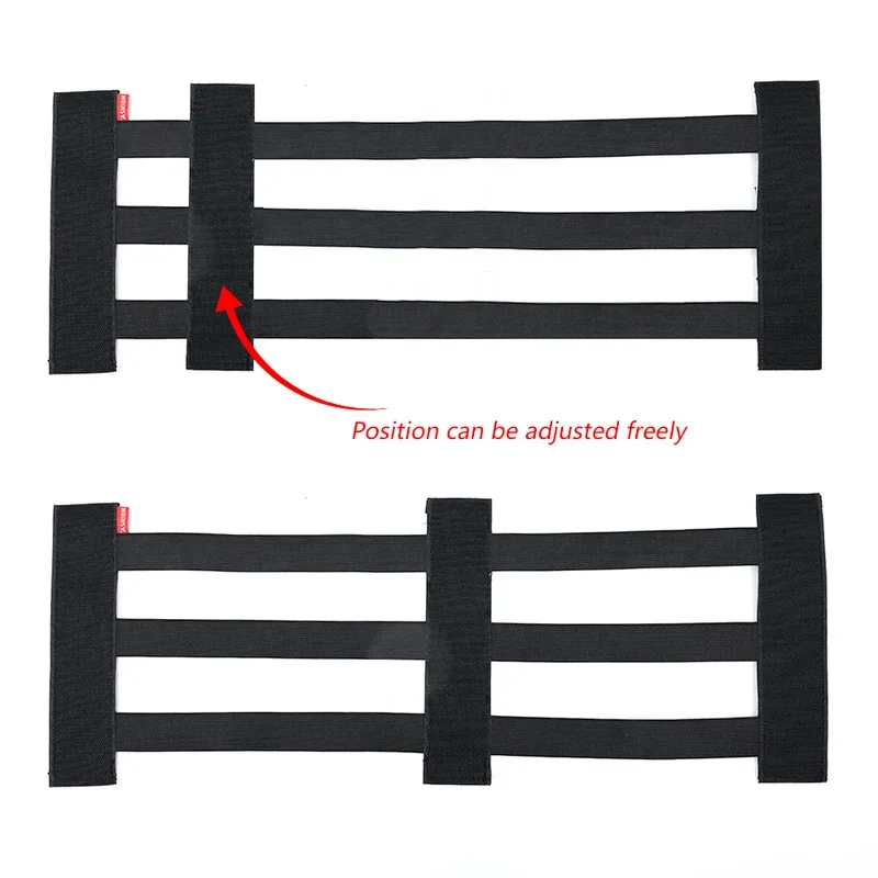 Adjustable Car Trunk Elastic Fixed Straps Extinguisher Tank Debris Storage Fixing Belt Tapes Auto Interior Organizer Accessories