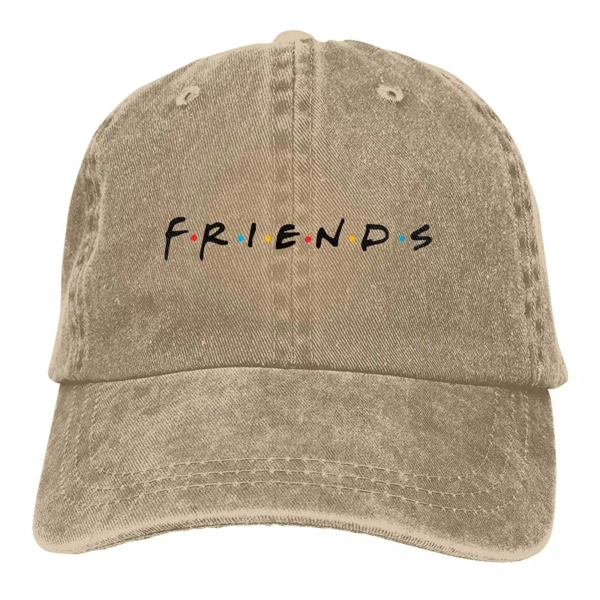 Friends Tv Show Baseball Caps Vintage Distressed Denim Sun Cap Men Women Outdoor Running Golf Caps Hat