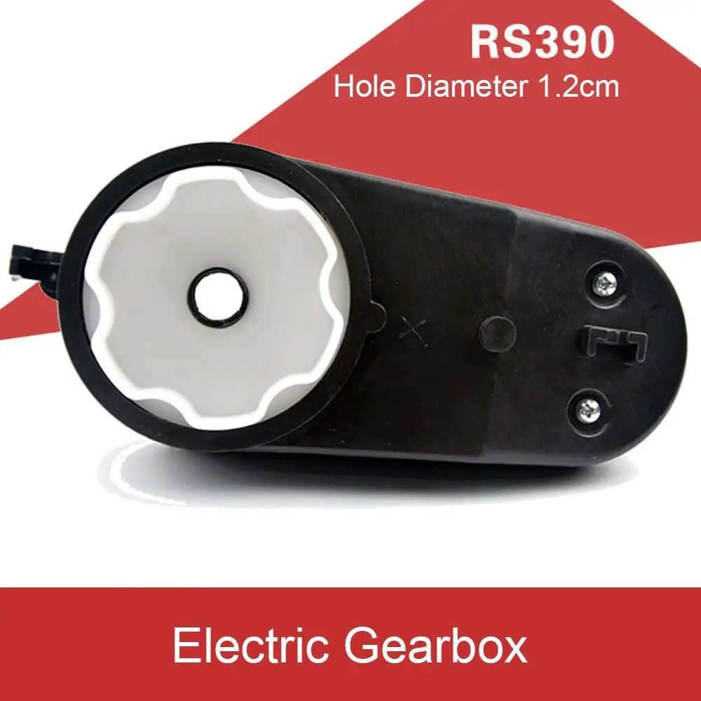 

6V/12V RS390 Electric Gearbox Hole Diameter 1.2cm Gearbox Replacement Motor Car Motor Gearbox Children's Electric Car