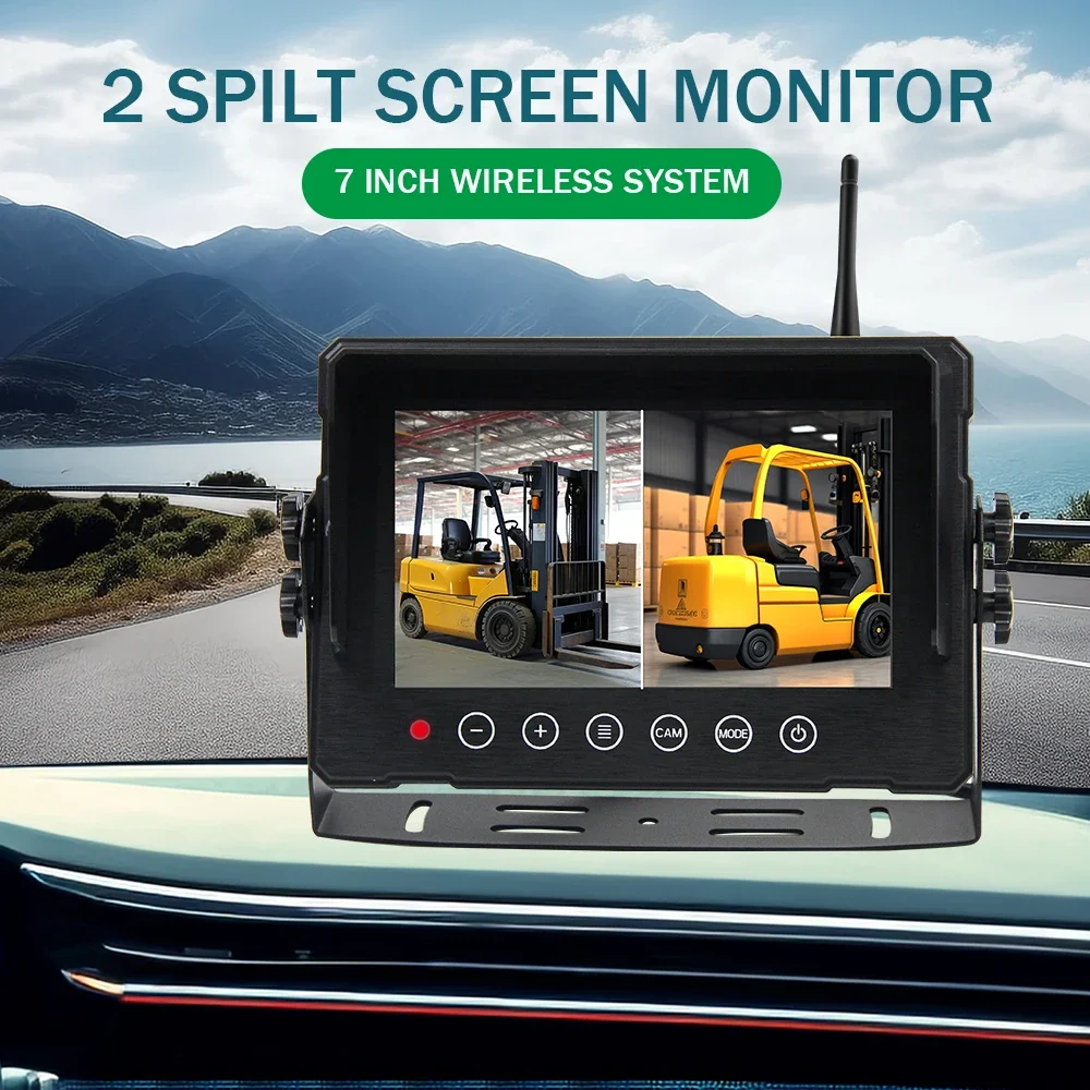 Waterproof Forklift Safety Camera System 7