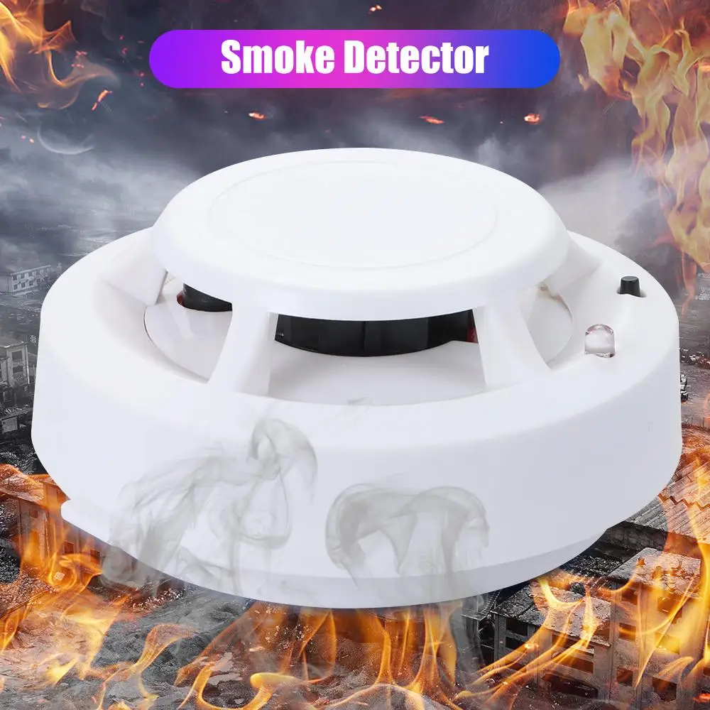 New Photoelectric Smokes Poison Gas Sensor Home Security Smoke Detector Fire Detection Sensor