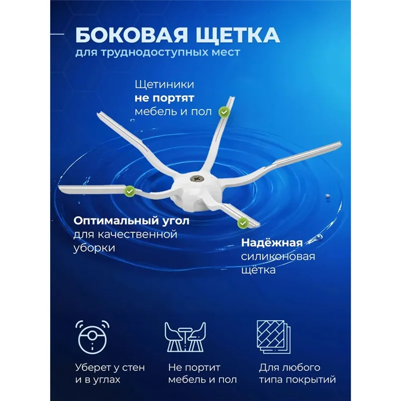 SANQ لـ Roborock S7، S7 Plus، S7 Pro Ultra، S7 Maxv، S7 Maxv Plus، S7 Maxv Ultra Robot Vacuum Accessories فرشاة تصفية المماسح