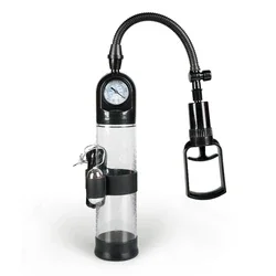 Pompe à pénis sous vide manuelle pour homme avec vibrateur, extension de pénis