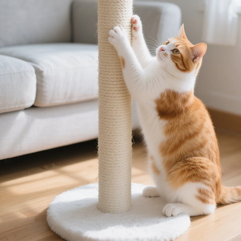 Poste à gratter pour chat, tour d'arbre, bricolage, cadre d'escalade pour chat, poteau de remplacement, corde en Sisal, enchevêtrement, jouet pour chaton, meubles à gratter