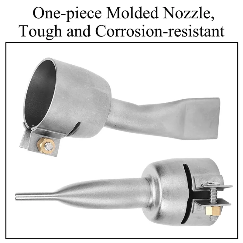 ABRB-2 шт. 20 мм плоские сварочные насадки для насадки для сварки пола из ПВХ, наконечник сварочного аппарата из нержавеющей стали для гарячего воздуха, паяльной пайки