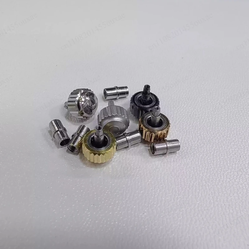 All Steel Internal Thread Crown Time Setting Button Watch Parts Fit Omega Seamaster 300 VS Factory 6.0/6.3x2.5x2.5mm