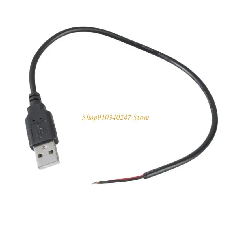 Q22A USB -мужчина до 2PIN Power Extension Extension Line Line USB DIY DIY COGTAL Power Wire