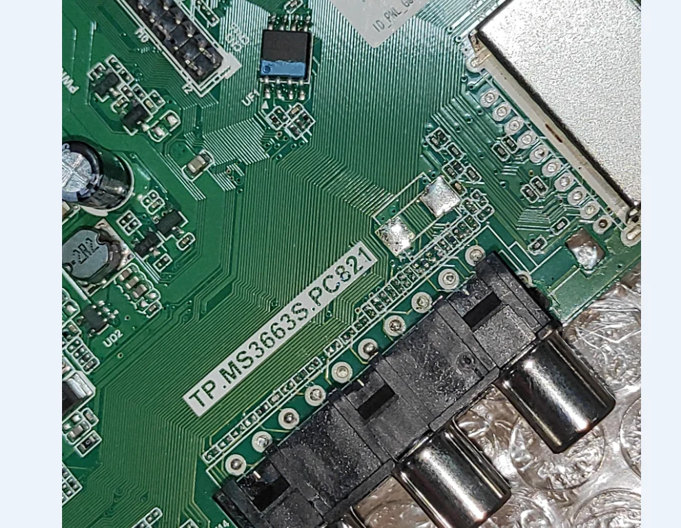 TP.MS3663S.PC821 Three in one TV motherboard  LED TV  600MA  for   1920x1080  working good