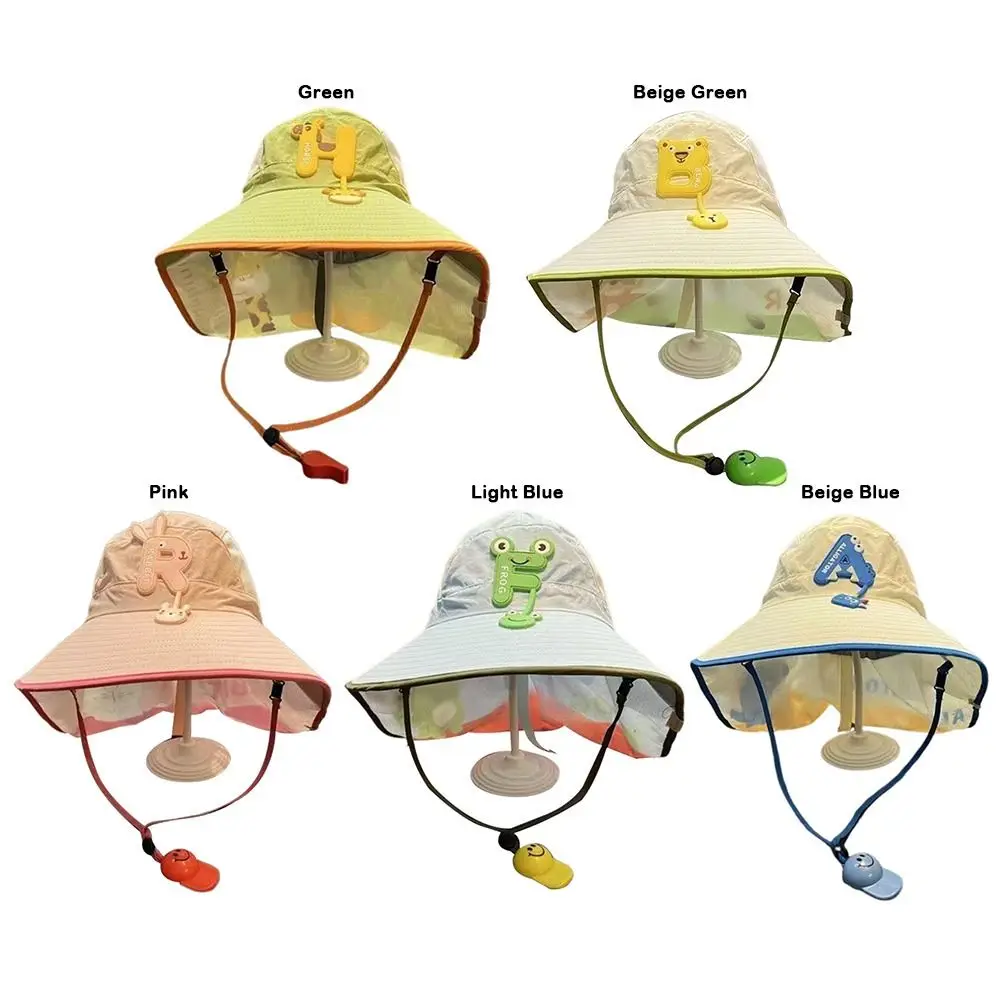 قبعة شمس للأطفال سريعة الجفاف، حماية شبكية للصيف، قبعة حماية من الأشعة فوق البنفسجية للاستخدام في الهواء الطلق، تصميم شال، قبعة ذات حافة كبيرة، أنشطة الشاطئ #3