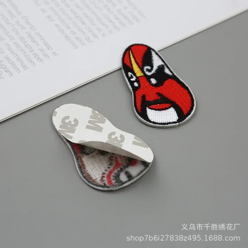 Operas-Sichuan Opera Face Peking, Changing Chinese Style Patch, Cowboy Coat, DIY Decoration Accessories